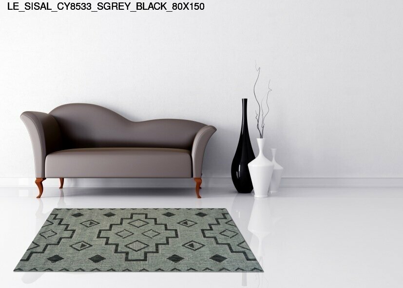 le_sisal_cy8533_sgrey_black_80x150